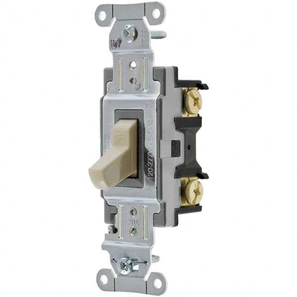 Hubbell Wiring Device-Kellems - Toggle Switches Switch Type: Medium Duty Switch Sequence: Off-On - Industrial Tool & Supply