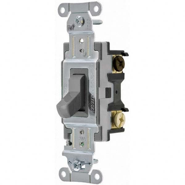 Hubbell Wiring Device-Kellems - Toggle Switches Switch Type: Medium Duty Switch Sequence: Off-On - Industrial Tool & Supply