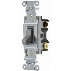 Hubbell Wiring Device-Kellems - Toggle Switches Switch Type: Medium Duty Switch Sequence: Off-On - Industrial Tool & Supply