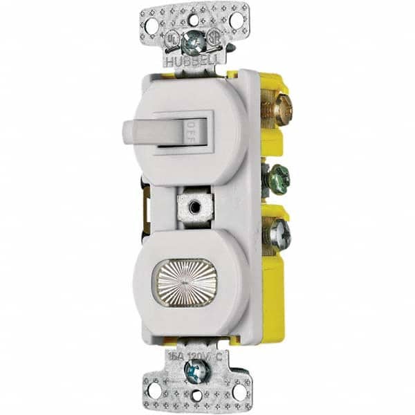 Hubbell Wiring Device-Kellems - Toggle Switches Switch Type: General Purpose Switch Sequence: Off-On - Industrial Tool & Supply