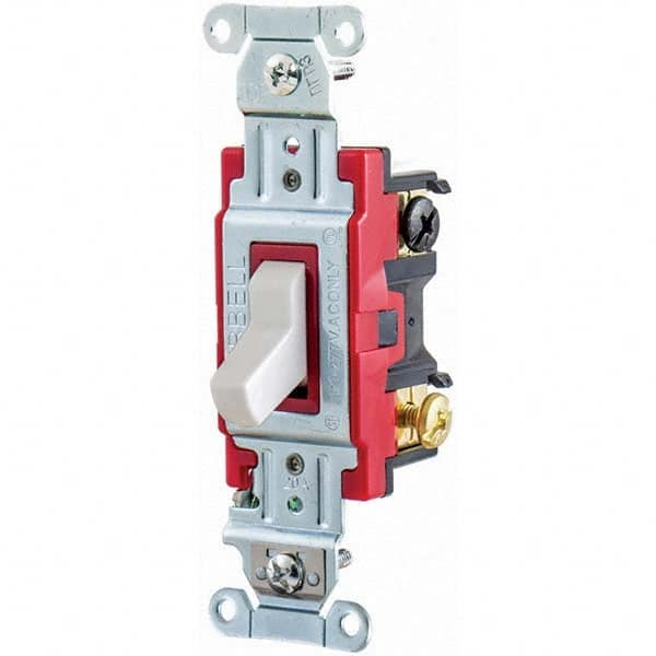 Hubbell Wiring Device-Kellems - Toggle Switches Switch Type: Heavy Duty Switch Sequence: Off-On - Industrial Tool & Supply