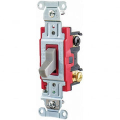 Hubbell Wiring Device-Kellems - Toggle Switches Switch Type: Heavy Duty Switch Sequence: Off-On - Industrial Tool & Supply