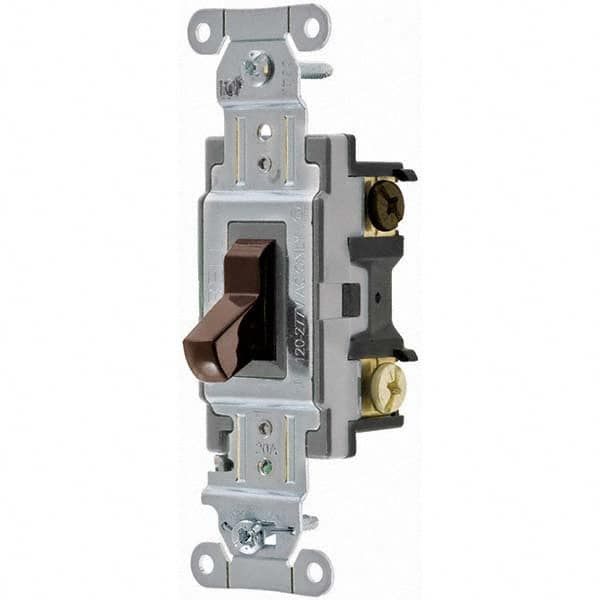 Hubbell Wiring Device-Kellems - Toggle Switches Switch Type: Medium Duty Switch Sequence: Off-On - Industrial Tool & Supply
