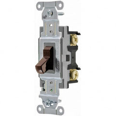 Hubbell Wiring Device-Kellems - Toggle Switches Switch Type: Medium Duty Switch Sequence: Off-On - Industrial Tool & Supply
