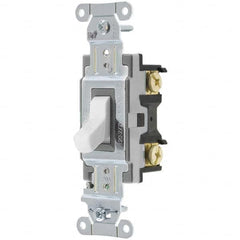 Hubbell Wiring Device-Kellems - Toggle Switches Switch Type: Medium Duty Switch Sequence: Off-On - Industrial Tool & Supply