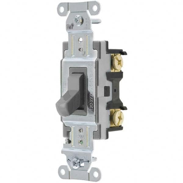 Hubbell Wiring Device-Kellems - Toggle Switches Switch Type: Medium Duty Switch Sequence: Off-On - Industrial Tool & Supply