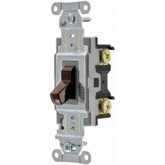 Hubbell Wiring Device-Kellems - Toggle Switches Switch Type: Medium Duty Switch Sequence: Off-On - Industrial Tool & Supply