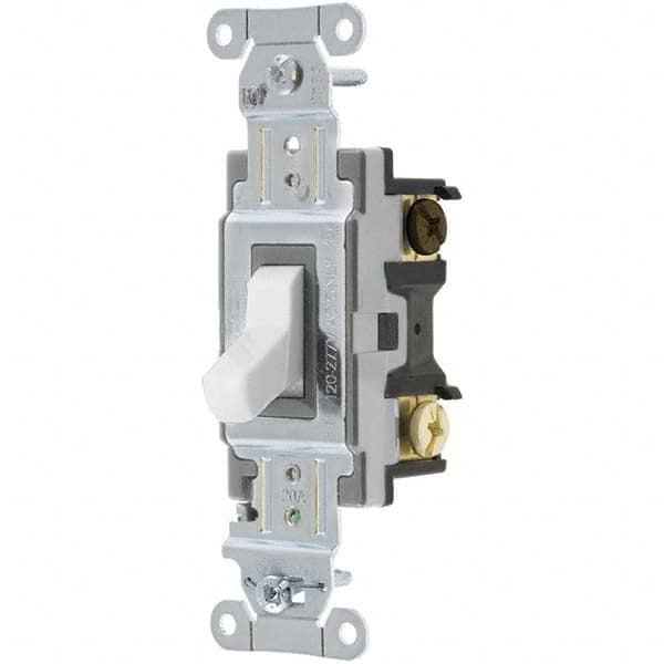 Hubbell Wiring Device-Kellems - Toggle Switches Switch Type: Medium Duty Switch Sequence: Off-On - Industrial Tool & Supply