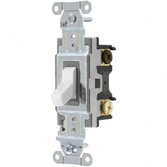Hubbell Wiring Device-Kellems - Toggle Switches Switch Type: Medium Duty Switch Sequence: Off-On - Industrial Tool & Supply