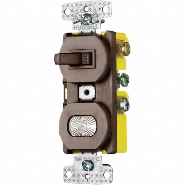 Hubbell Wiring Device-Kellems - Toggle Switches Switch Type: General Purpose Switch Sequence: Off-On - Industrial Tool & Supply