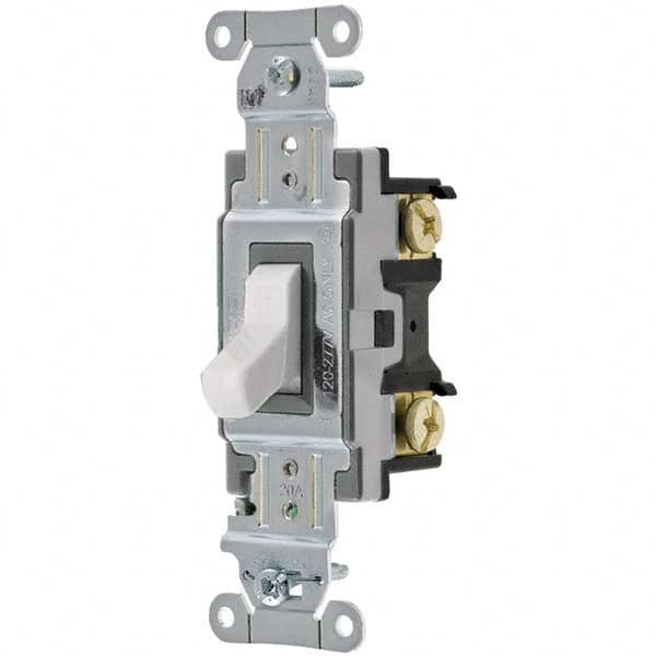 Hubbell Wiring Device-Kellems - Toggle Switches Switch Type: Medium Duty Switch Sequence: Off-On - Industrial Tool & Supply
