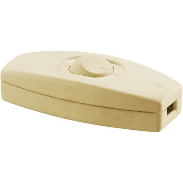 Hubbell Wiring Device-Kellems - Light Switch & Outlet Accessories Accessory Type: Cord Switch For Use With: #18 to #16 AWG SPT 1 and SPT 2 - Industrial Tool & Supply