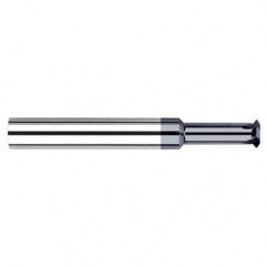 0.0930″ (3/32″) Cutter Diameter × 0.1870″ (3/16″) Reach Carbide Single Form #5 Thread Milling Cutter for Hardened Steels, 4 Flutes, AlTiN Nano Coated - Industrial Tool & Supply