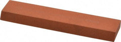 Norton - 4-1/2" Long x 1" Wide x 5/16" Thick, Aluminum Oxide Sharpening Stone - Rectangle, Fine Grade - Industrial Tool & Supply