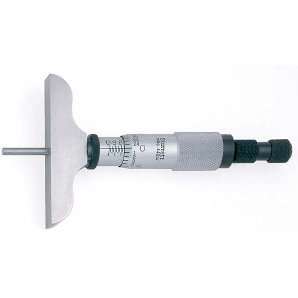 Starrett - Mechanical Micrometer Heads Minimum Measurement (Decimal Inch): 0.0000 Maximum Measurement (Decimal Inch): 1.0000 - Industrial Tool & Supply
