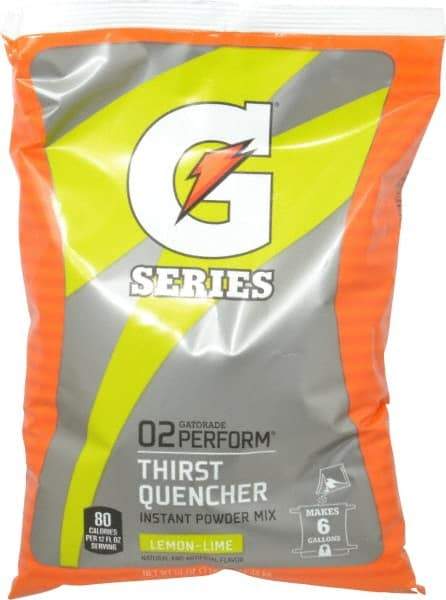Gatorade - 51 oz Pack Lemon-Lime Activity Drink - Powdered, Yields 6 Gal - Industrial Tool & Supply