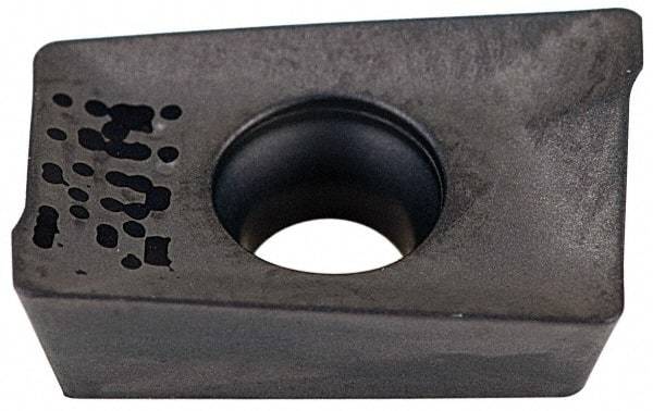 Iscar - APKT1003 HM Grade IC30N Cermet Milling Insert - Uncoated, 0.1398" Thick, 0.5mm Corner Radius - Industrial Tool & Supply