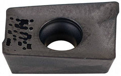 Iscar - APKT1003 HM Grade IC30N Cermet Milling Insert - Uncoated, 0.1398" Thick, 0.5mm Corner Radius - Industrial Tool & Supply