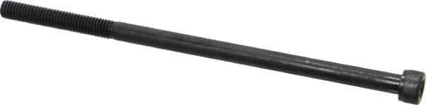 Value Collection - #10-32 UNF Hex Socket Drive, Socket Cap Screw - Alloy Steel, Black Oxide Finish, Partially Threaded, 4" Length Under Head - Industrial Tool & Supply