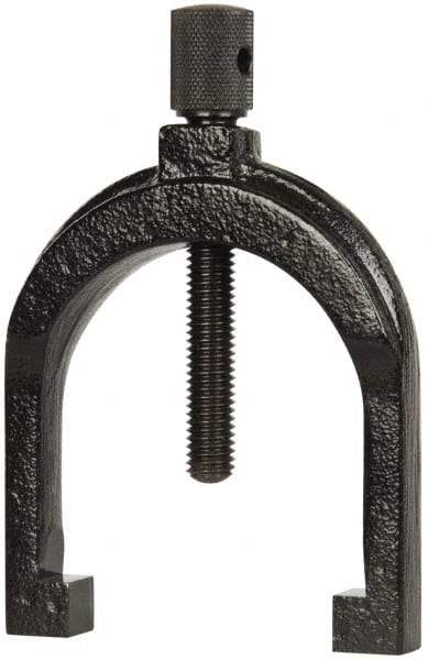 TESA Brown & Sharpe - 2 Inch Max Capacity of V, 2-3/4 Inch Long x 2-1/2 Inch Wide x 2-1/2 Inch High, V-Block Clamp - 90° V Angle, Use with Model 750-2 V-Block - Industrial Tool & Supply