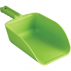 Remco - 82 oz Lime Polypropylene Flat Bottom Scoop - 5.9" Wide x 3.3" Deep Bowl, 4-1/2" Handle Length, 15.1" OAL - Industrial Tool & Supply