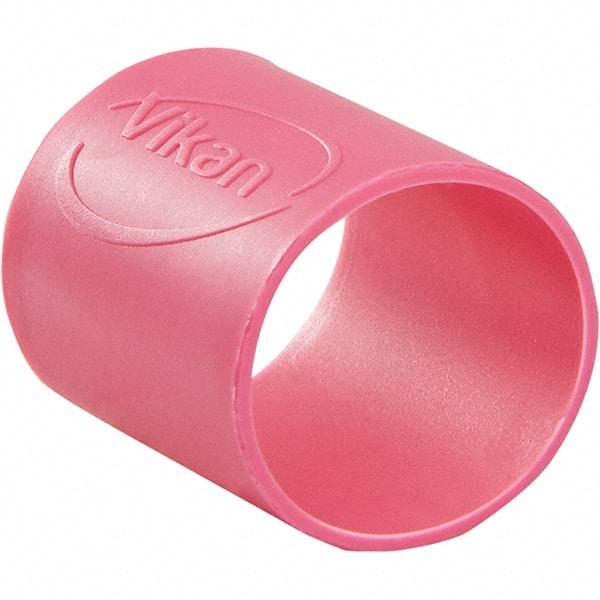 Vikan - 1" Long Rubber Band - Silicone Rubber, For Use with Colored Coded Handles - Industrial Tool & Supply