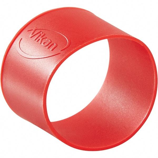 Vikan - 1-1/2" Long Rubber Band - Silicone Rubber, For Use with Colored Coded Handles - Industrial Tool & Supply