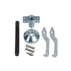 Puller & Separator Sets; Type: General Pupose Puller Set; Maximum Spread (Inch): 5 in; Number Of Bolts: 1.000; Number of Jaws: 2; Number of Pieces: 8.000; 8; Ratcheting: No; Insulated: No; Tether Style: Not Tether Capable; Reach (Decimal Inch): 4 in; Reac