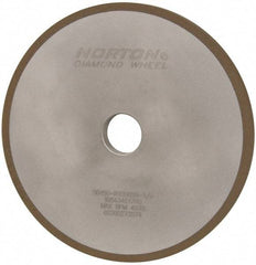 Norton - 8" Diam x 1-1/4" Hole x 1/2" Thick, 150 Grit Surface Grinding Wheel - Diamond, Type 1A1, Very Fine Grade, Resinoid Bond - Industrial Tool & Supply