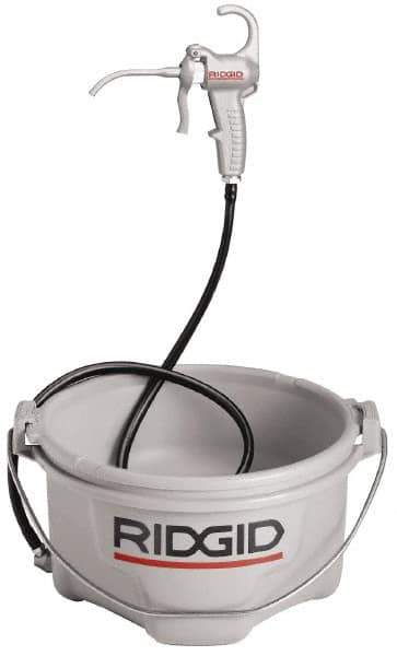 Ridgid - Oil Lubrication Aluminum Lever Hand Pump - For 1 Gal Container - Industrial Tool & Supply