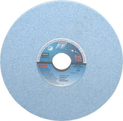 Norton - 8" Diam x 1-1/4" Hole x 3/4" Thick, I Hardness, 46 Grit Surface Grinding Wheel - Ceramic, Type 1, Coarse Grade, 3,105 Max RPM, Vitrified Bond, No Recess - Industrial Tool & Supply