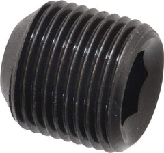 Value Collection - 3/4-16 UNF, 3/4" OAL, Cup Point Set Screw - Grade ASTM F912 Alloy Steel, 3/8" Key - Industrial Tool & Supply
