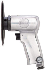 Sioux Tools - 4-1/2" Max Disc, 14,000 RPM, Pneumatic Handheld Disc Sander - 12 CFM, 1/4 NPT Inlet, 0.63 hp, 90 psi - Industrial Tool & Supply