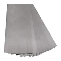 Precision Brand - 10 Piece, 18 Inch Long x 6 Inch Wide x 0.002 Inch Thick, Shim Sheet Stock - Steel - Industrial Tool & Supply