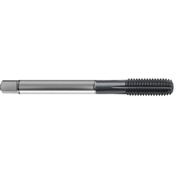Guhring - #10-24 UNC 2BX H6/H7 Thread Limit Modified Bottoming Thread Forming Tap - High Speed Steel, TiCN Finish, 2.756" OAL, Right Hand Thread, Series 4377 - Exact Industrial Supply