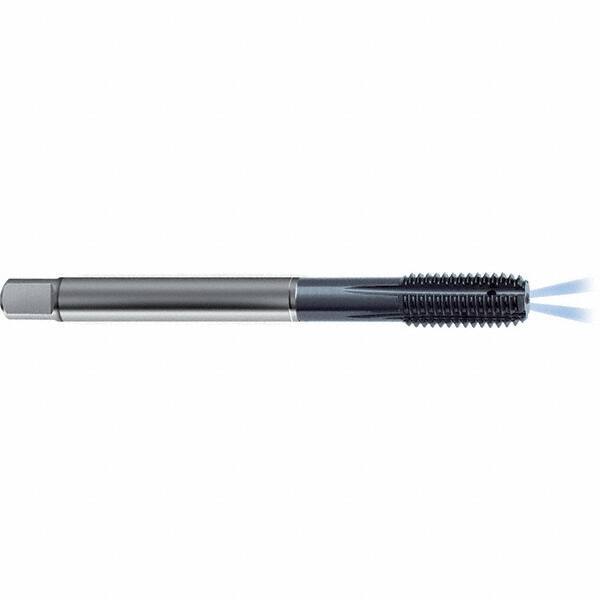 Guhring - 3/8-24 UNF 2BX H7/H8 Thread Limit Modified Bottoming Thread Forming Tap - High Speed Steel, TiCN Finish, 3.543" OAL, Right Hand Thread, Series 4380 - Industrial Tool & Supply
