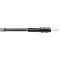 Guhring - M36x4.00 Metric 6HX 6 Flute TiCN Finish High Speed Steel Straight Flute Standard Hand Tap - Modified Bottoming, Right Hand Thread, 200mm OAL, D9/D10 Limit, Through Coolant - Exact Industrial Supply