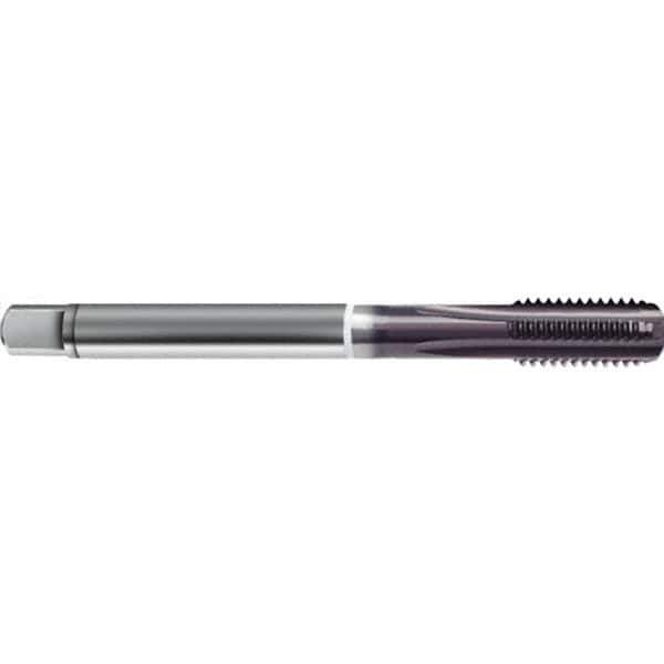 Guhring - M12x1.50 Metric 6HX 4 Flute TiAlN Finish High Speed Steel Straight Flute Standard Hand Tap - Modified Bottoming, Right Hand Thread, 100mm OAL, D5/D6 Limit - Exact Industrial Supply