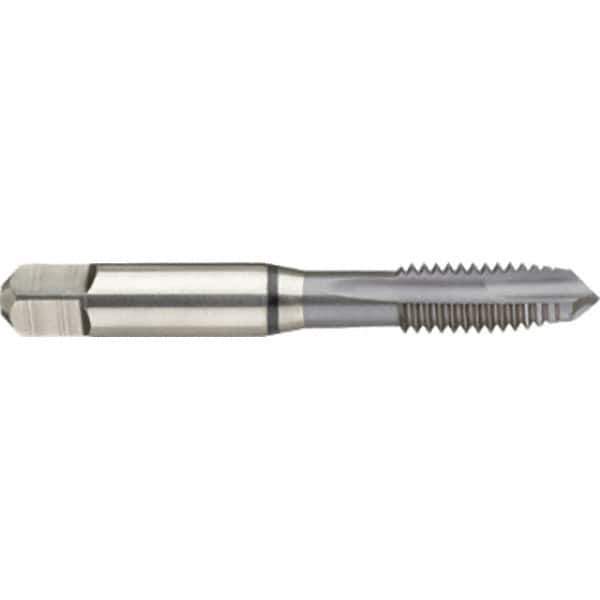 Guhring - 4-40 UNC 2 Flute 2B Modified Bottoming Spiral Flute Tap - High Speed Steel, MolyGlide Finish, 2.205" OAL, Right Hand Flute, Right Hand Thread, H2/H3, Series 3967 - Exact Industrial Supply
