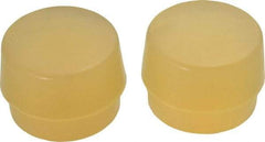 Garland - 2" Face Diam, Grade Soft, Natural Soft Face Hammer Tip - Urethane - Industrial Tool & Supply