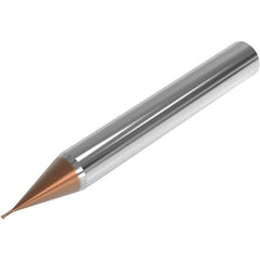 Seco - 1.5mm, 2 Flute, Single End, Solid Carbide, 0.1mm Corner Radius End Mill - 50mm OAL, 28° Helix, Right Hand Flute, 1.13mm LOC, Right Hand Cut, 5mm Extended Reach - Industrial Tool & Supply