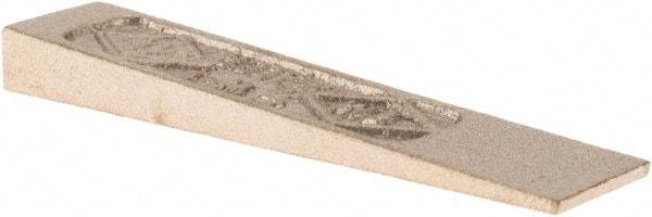 Ampco - Wedges - 1/4"X1/2"X3" FLANGE WEDGE AMPCO - Industrial Tool & Supply