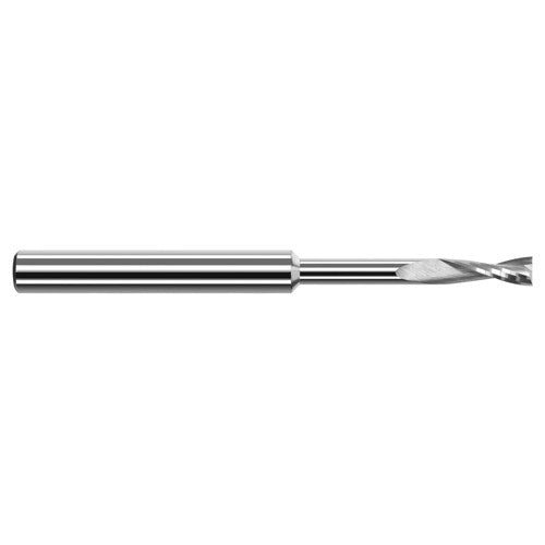 ‎End Mills for Plastics - 2 Flute - 0.0625″ (1/16″) Cutter Diameter × 0.1860″ Length of Cut × 0.7500″ (3/4″) Reach Carbide Square Upcut End Mill for Plastic, 2 Flutes
