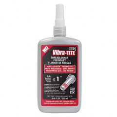 Vibra-Tite - 250 mL Bottle, Red, High Strength Primerless Threadlocker - Industrial Tool & Supply