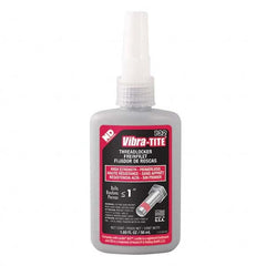 Vibra-Tite - 50 mL Bottle, Red, High Strength Primerless Threadlocker - Industrial Tool & Supply