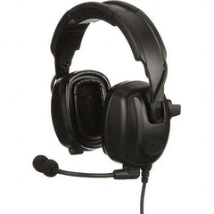 Motorola Solutions - Two-Way Radio Headsets & Earpieces Type: Headset w/Microphone Microphone Type: Boom Microphone - Industrial Tool & Supply