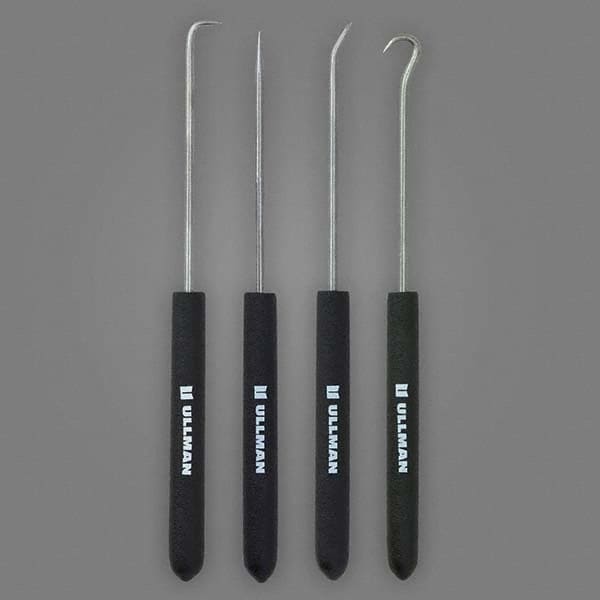 Ullman Devices - Scribe & Probe Sets Type: Hook & Pick Set Number of Pieces: 4 - Industrial Tool & Supply