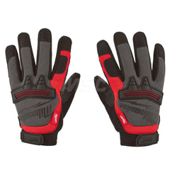 General Purpose Gloves: Size 2XL, Polyester-Lined Black, Smooth Grip