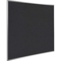Ghent - Cork Bulletin Boards Style: Recycled Rubber Tack Bulletin Board Color: Black - Industrial Tool & Supply