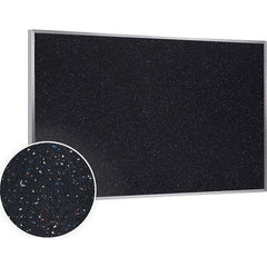 Ghent - Cork Bulletin Boards Style: Recycled Rubber Tack Bulletin Board Color: Confetti - Industrial Tool & Supply